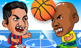 2 Player Head Basketball background