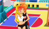 Basketball Kissing background
