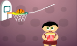 Linear Basketball background