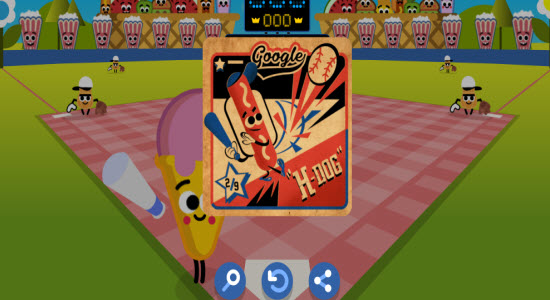doodle baseball screenshot